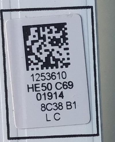 KIT DE LEDS PARA TV HISENSE ORIGINAL 4 PIEZAS / NUMERO DE PARTE LB5009R V0 / LB5009R_V0 / HD500Y1U91-T0L2 / 2021030801 / PANEL HD500Y1U91-T0L2 / MODELOS 50R6G / 50R6E4 / 50A6GV - Imagen 3